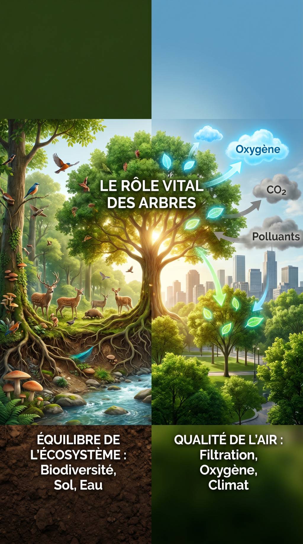 A quoi servent les arbres dans l’équilibre des écosystèmes et la qualité de l’air